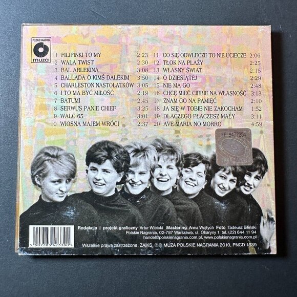 POLISH FEMALE VOCAL GROUP "FILIPINKI" CD 1960s - Picture 2 of 2